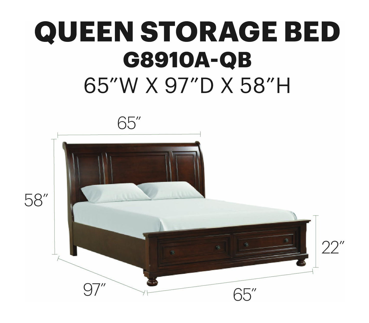 Glory Furniture - Meade - Bed