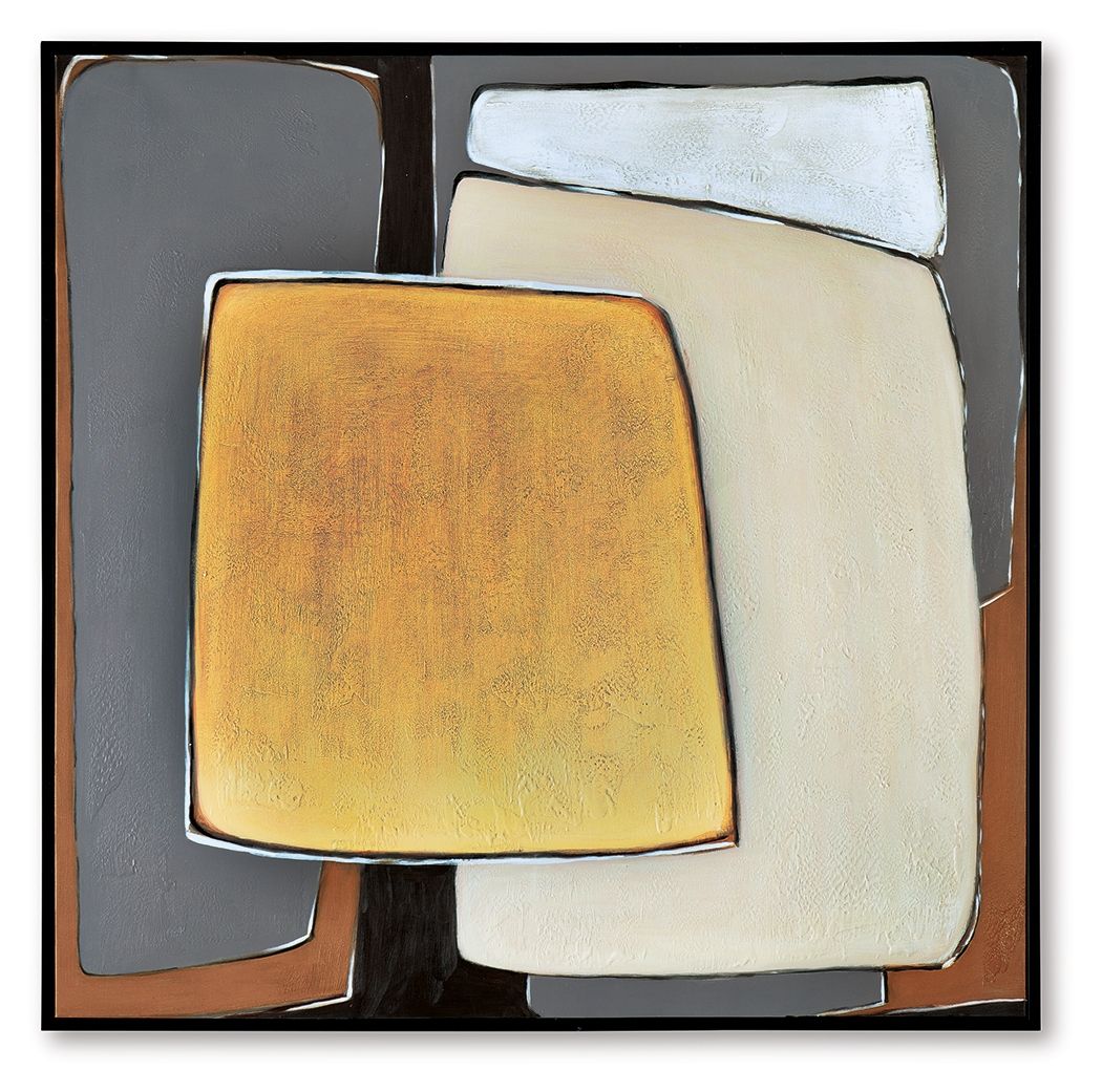 Actman - Wall Art - Cream / Brown / Gray