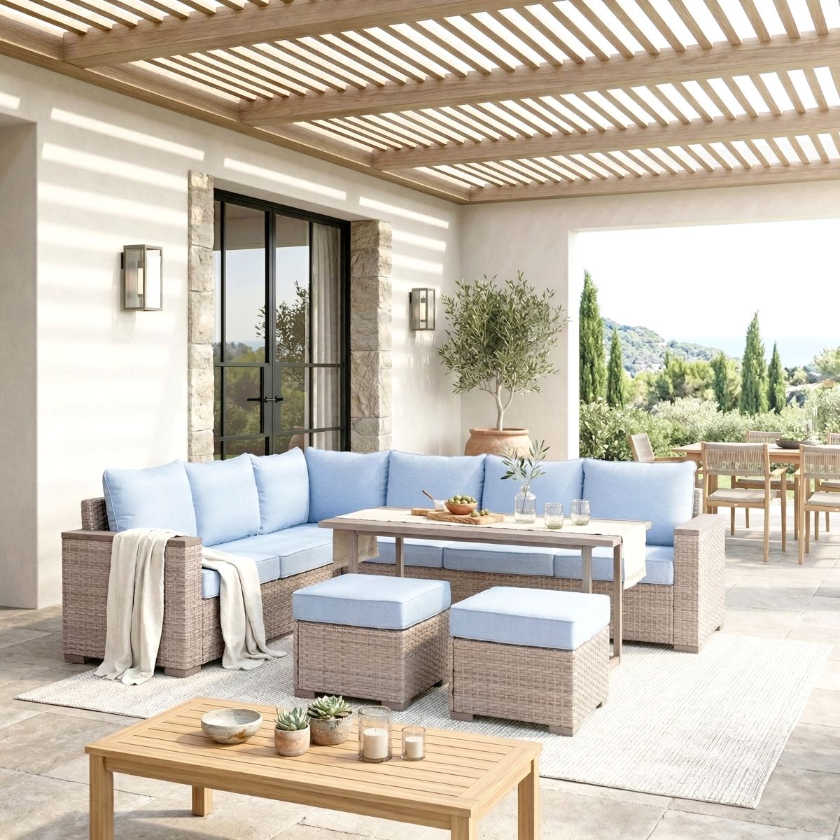 Marina Outdoor Sectional Set