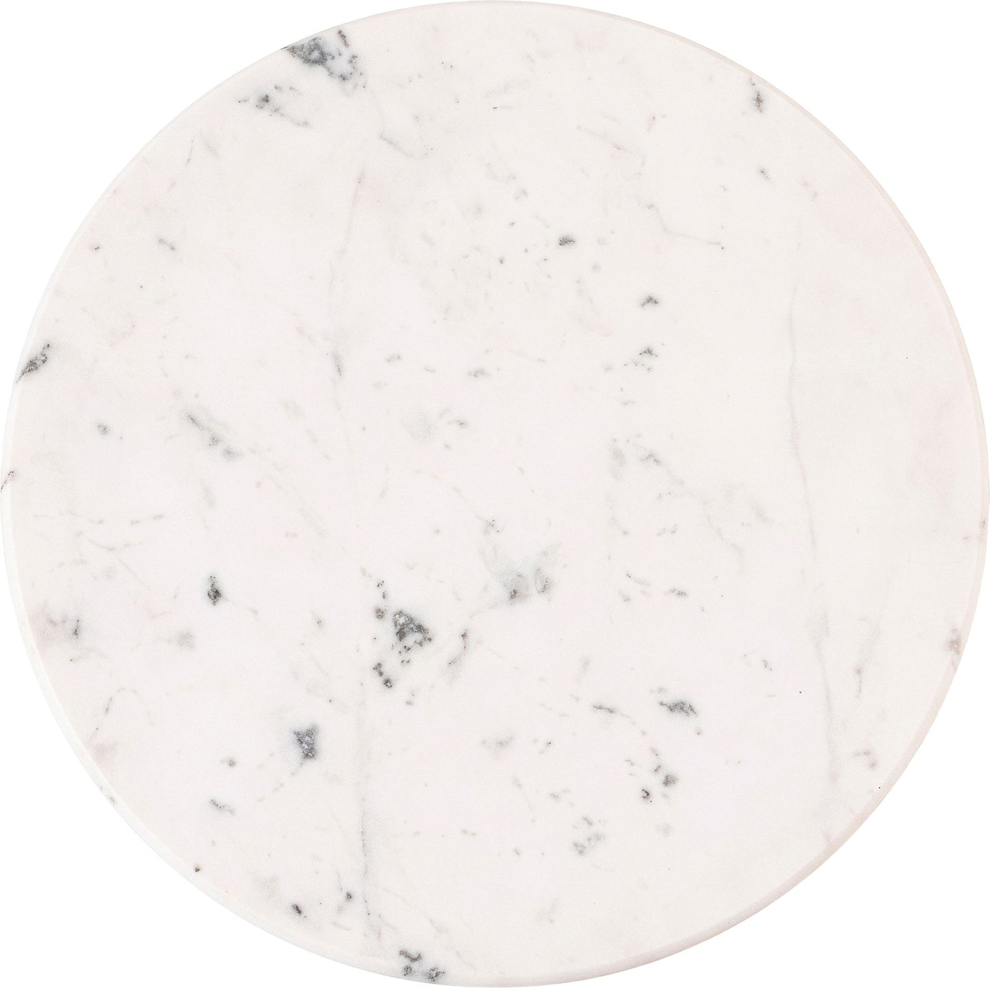 Cindra - Genuine Marble Top And Iron Base Table