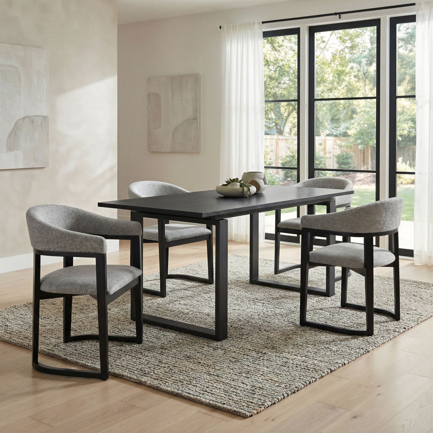Sundar - Dining Table - Black