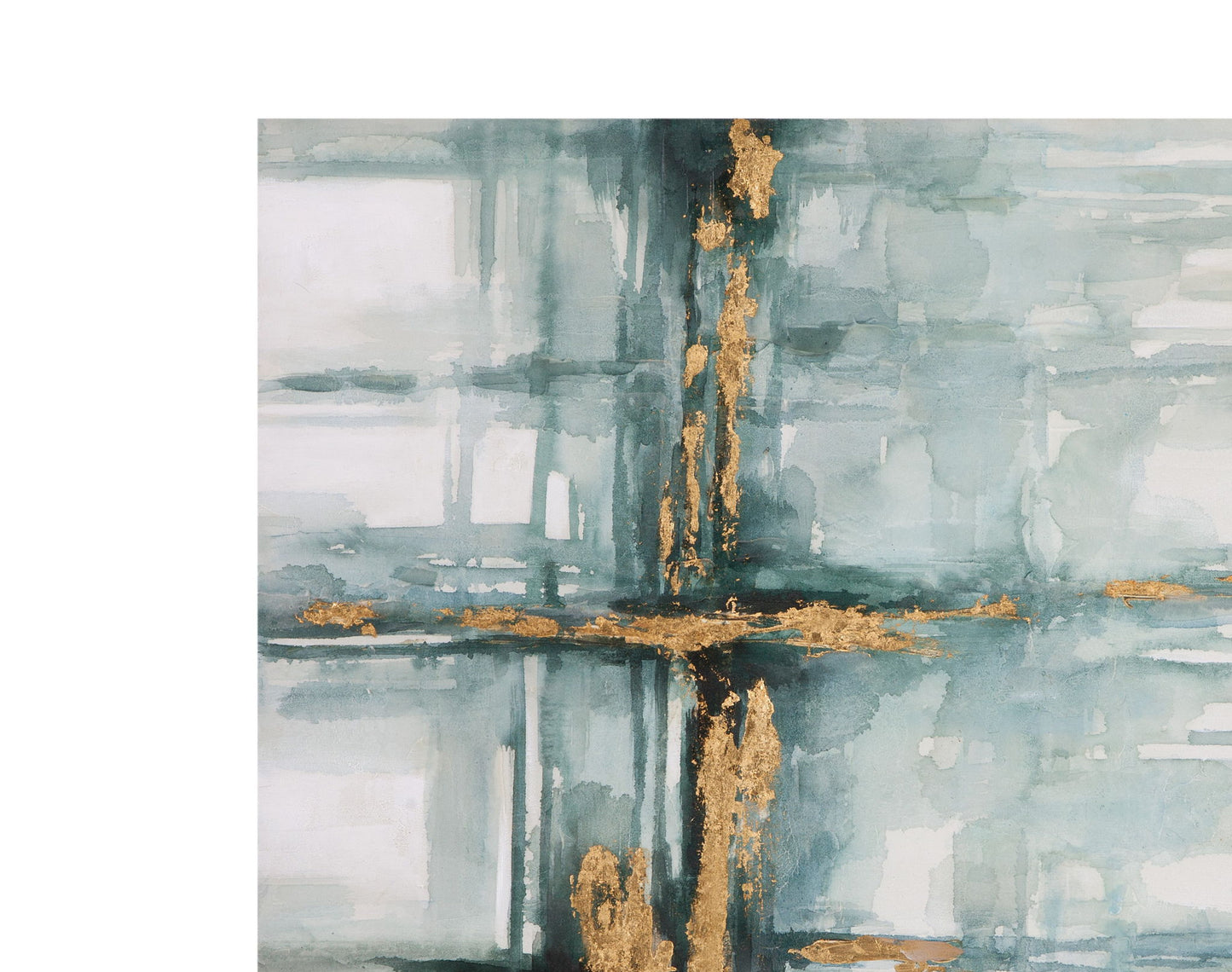 Mulligan Canvas Art - Gold