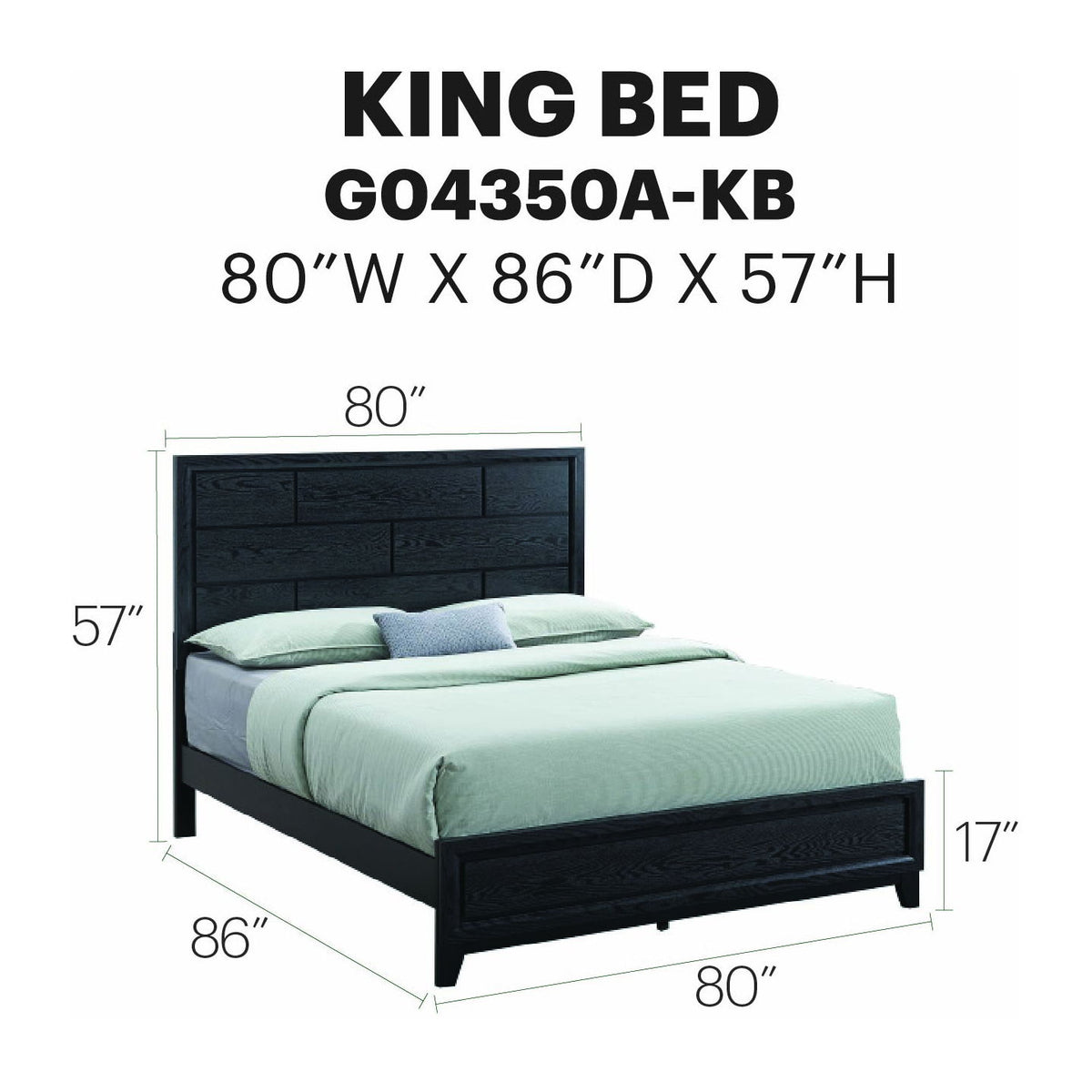 Glory Furniture - Glasgow - Bed