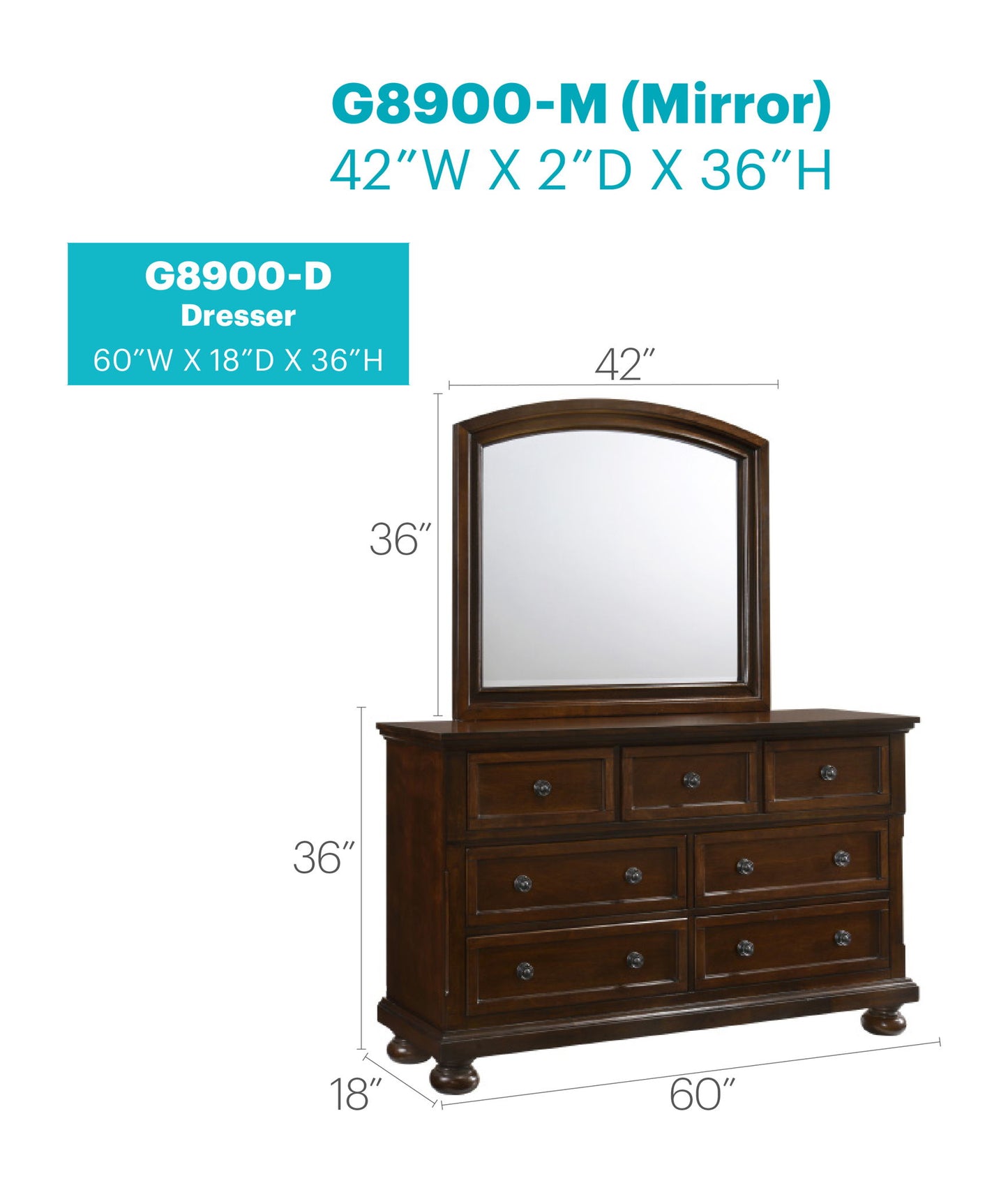Glory Furniture - Meade - Dresser