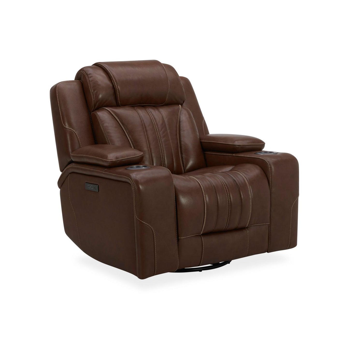 Caswell - Swivel Glider Recliner P2 - Brown