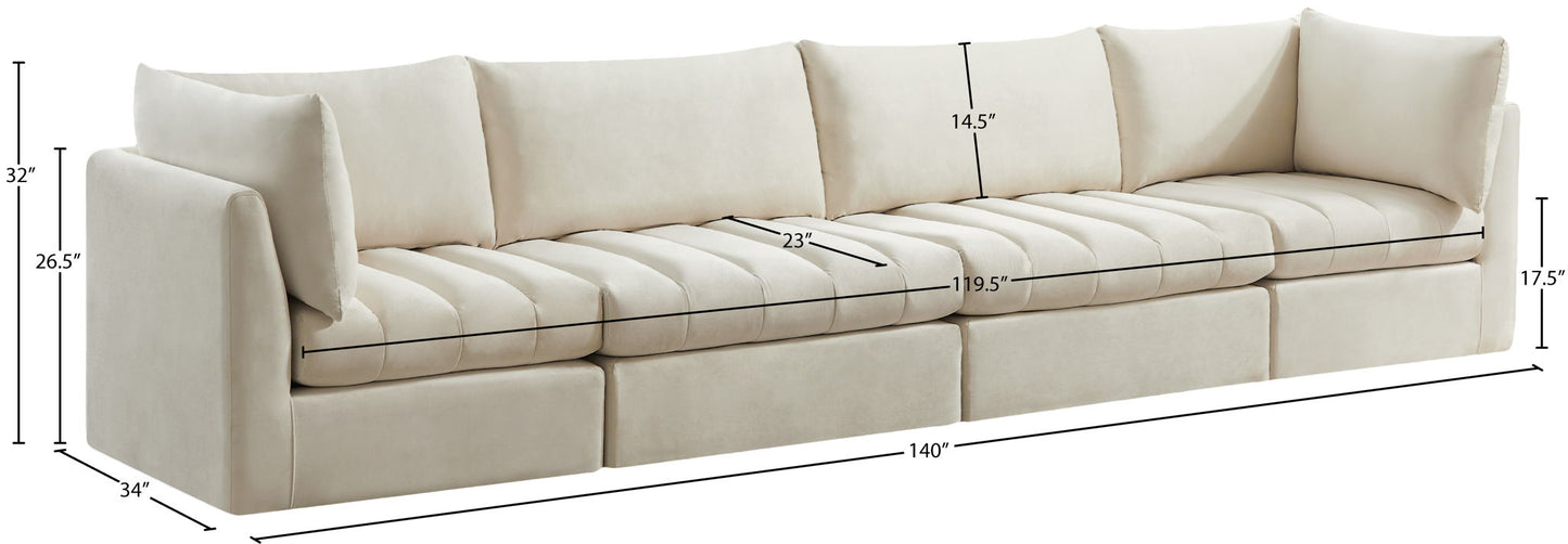 Jacob - Modular 4 Seat Sofa