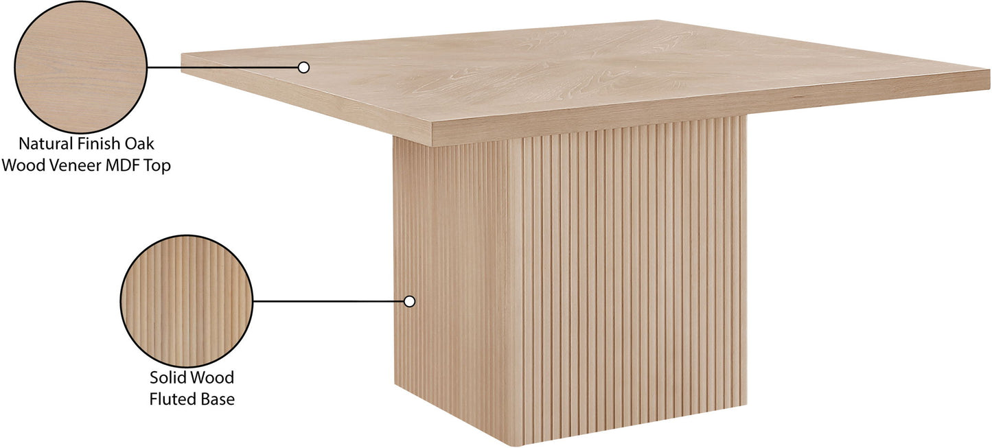 Belinda - Oak Veneer And Solid Wood Table