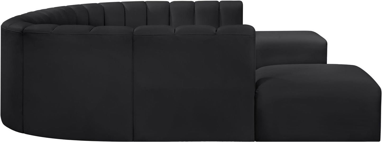 Arc - Faux Leather Modular Sectional