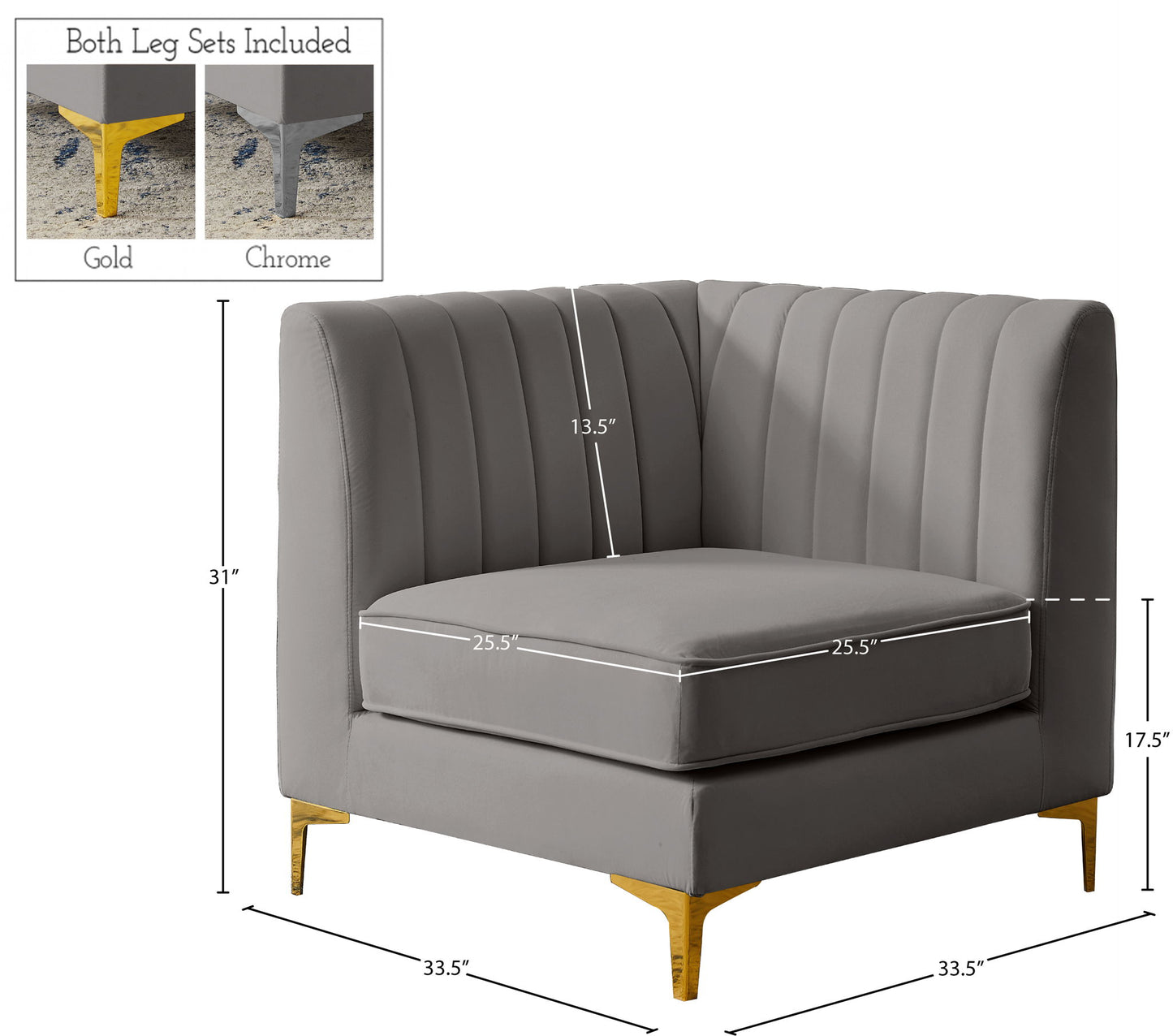 Alina - Corner Chair