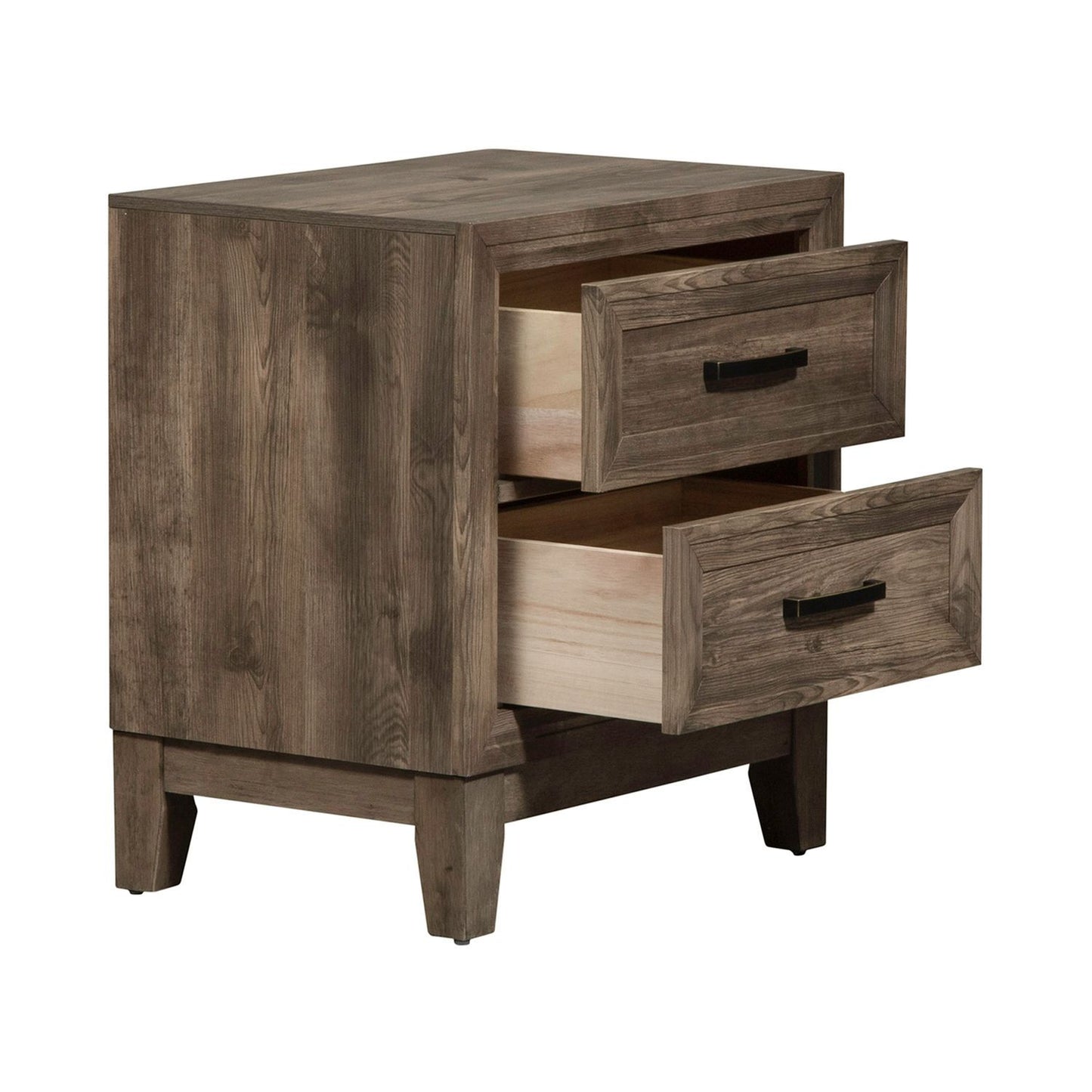 Ridgecrest - 2 Drawer Nightstand - Light Brown