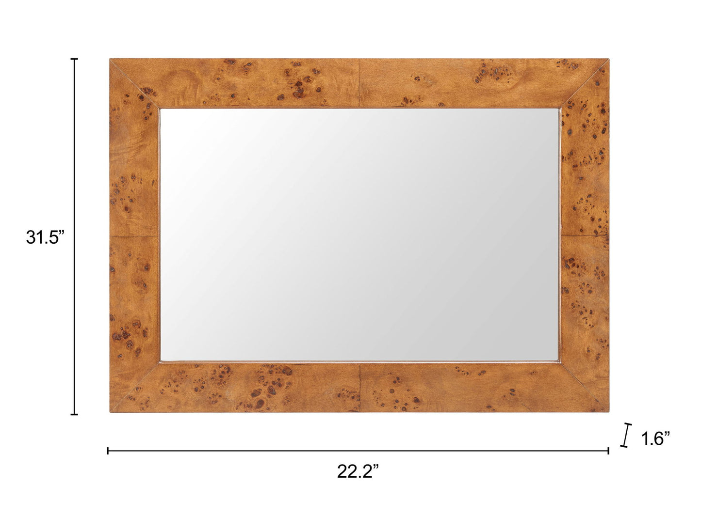 Mirat - Mirror - Brown