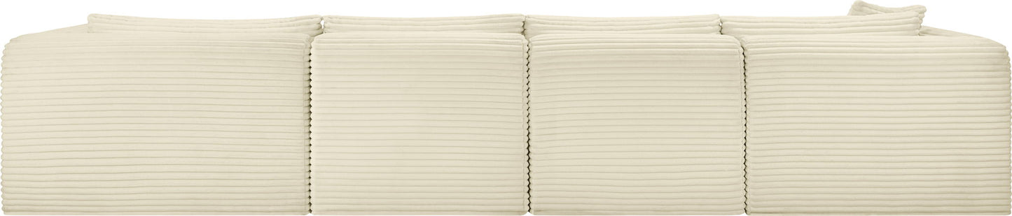 Shaggy - 4 Piece Modular Sectional