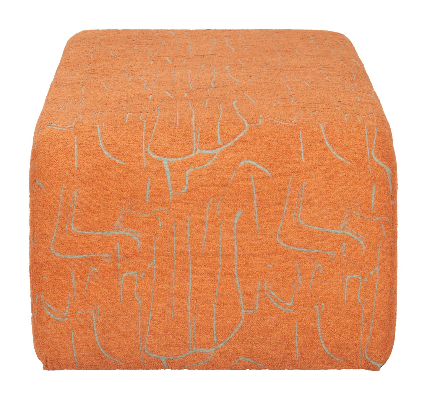 Nendo - Bench - Abstract Orange