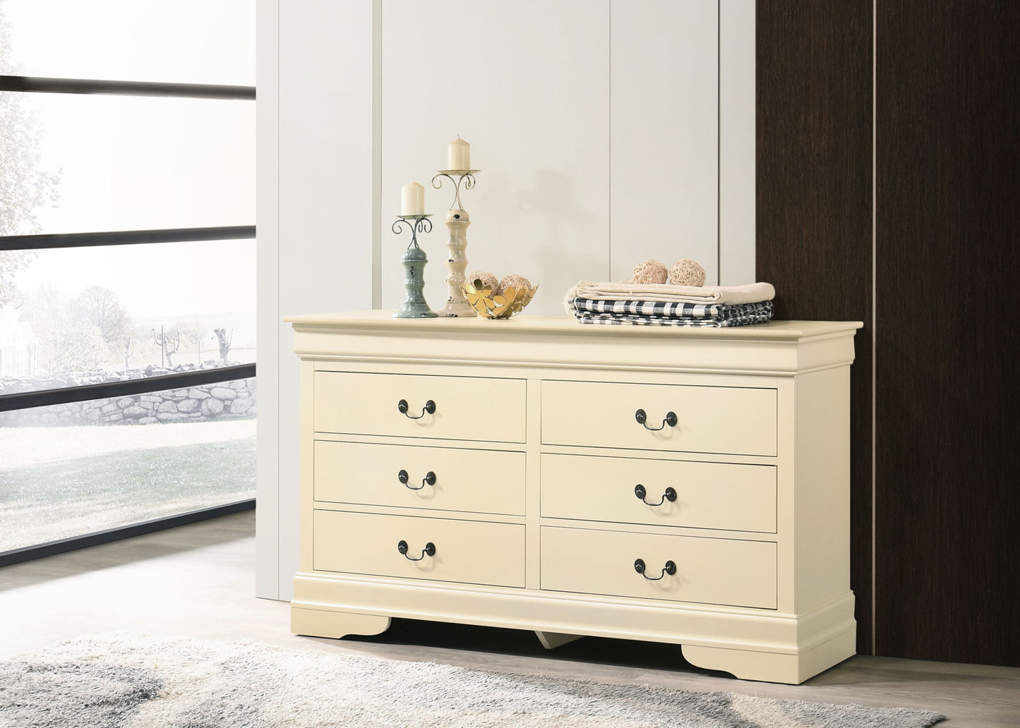Glory Furniture - Louis Phillipe - Dresser