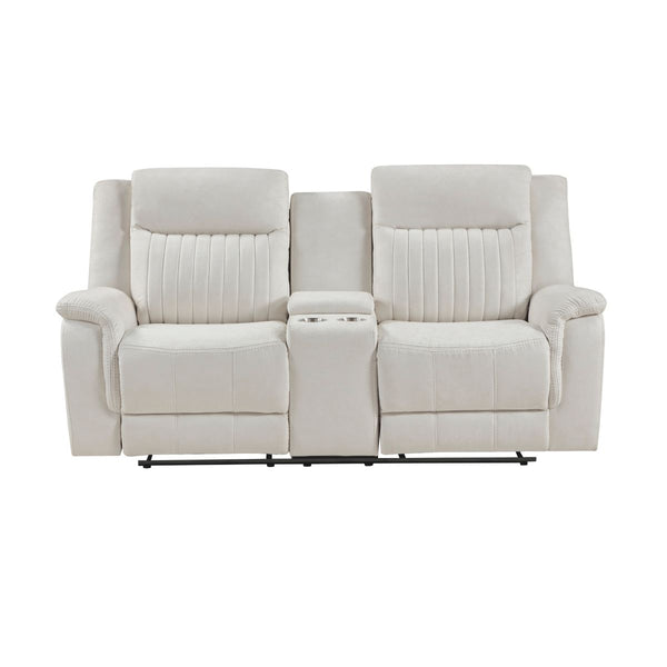 Dean Double Reclining Love Seat with Center Console