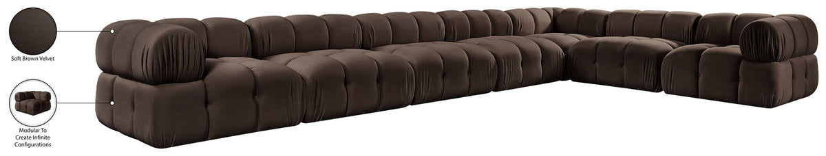 Orin - 7 Piece Modular Sectional (4 Modular Chairs, 3 Corner Chairs)