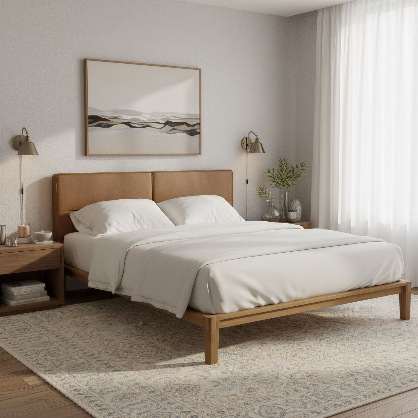 Luum - Queen Platform Bed Frame