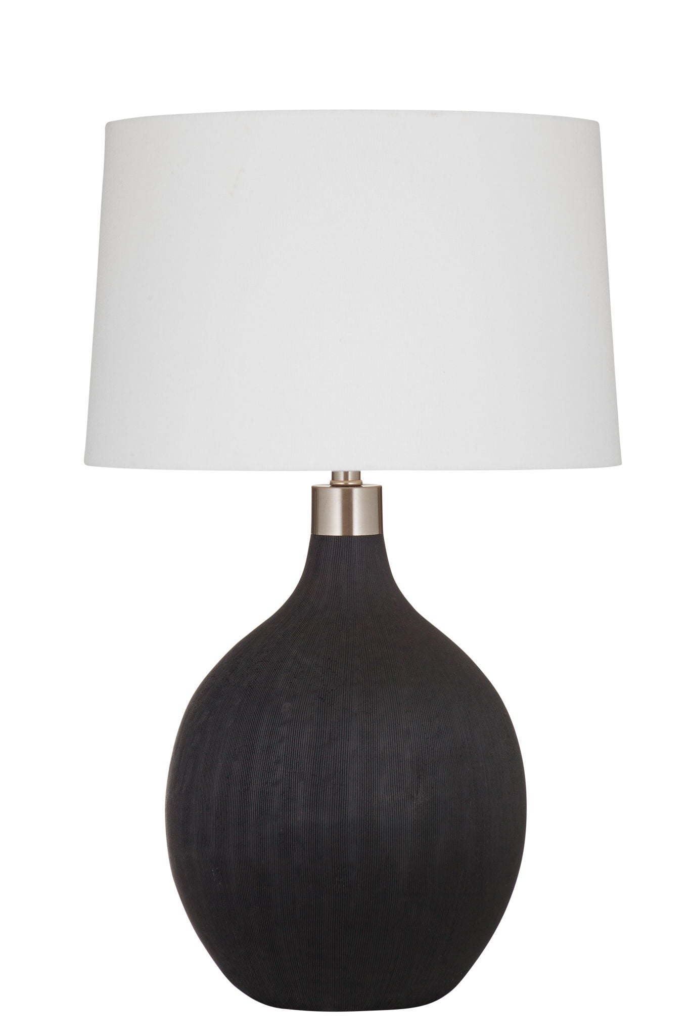 Boutwell - Table Lamp - Black / White