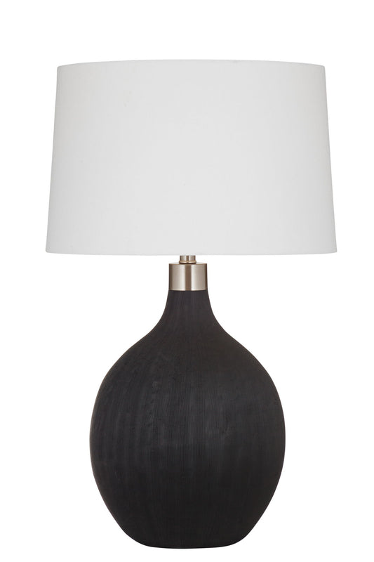 Boutwell - Table Lamp - Black / White