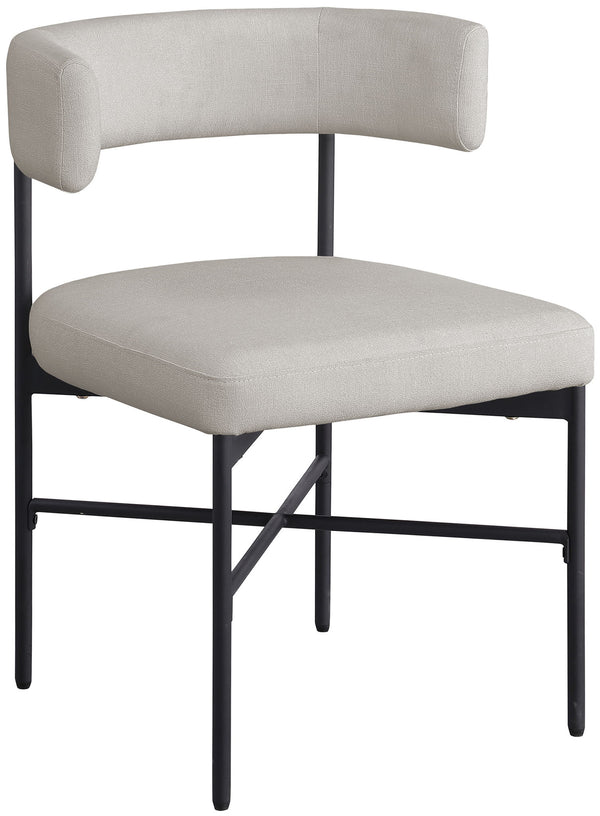 Rivage - Durable Dining Chair With Black Frame (Set of 2)