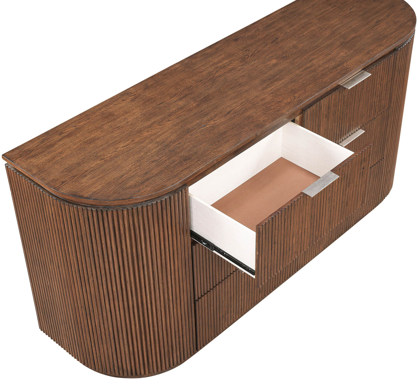 Astrid - Solid Wood And Oak Veneer Dresser