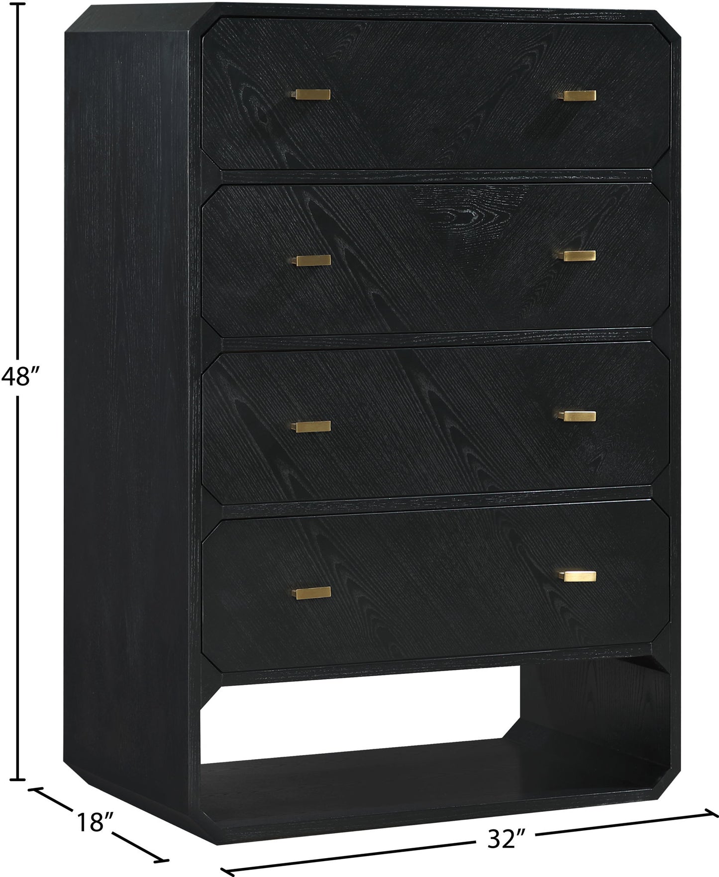 Parker - Ash Veneer Chest