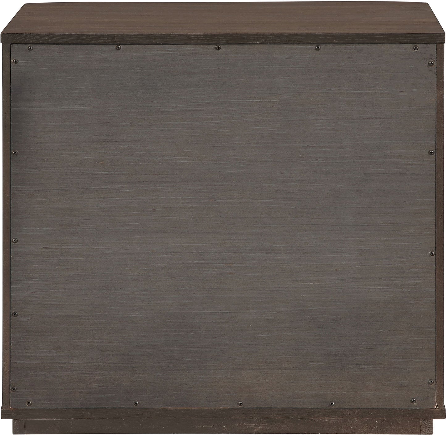 Morino - Oak Veneer And Solid Wood Nightstand - Brown