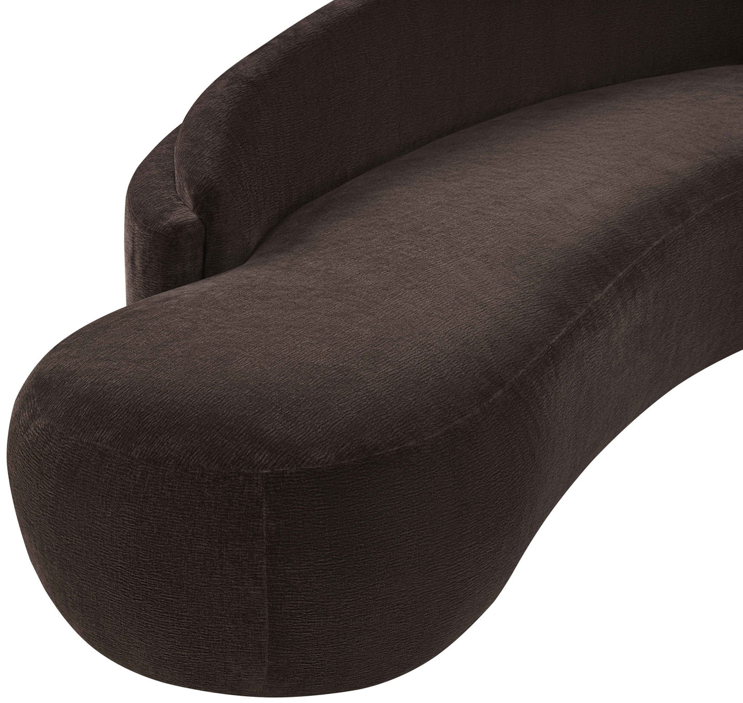 Caspian - Chenille Fabric Upholstered Loveseat
