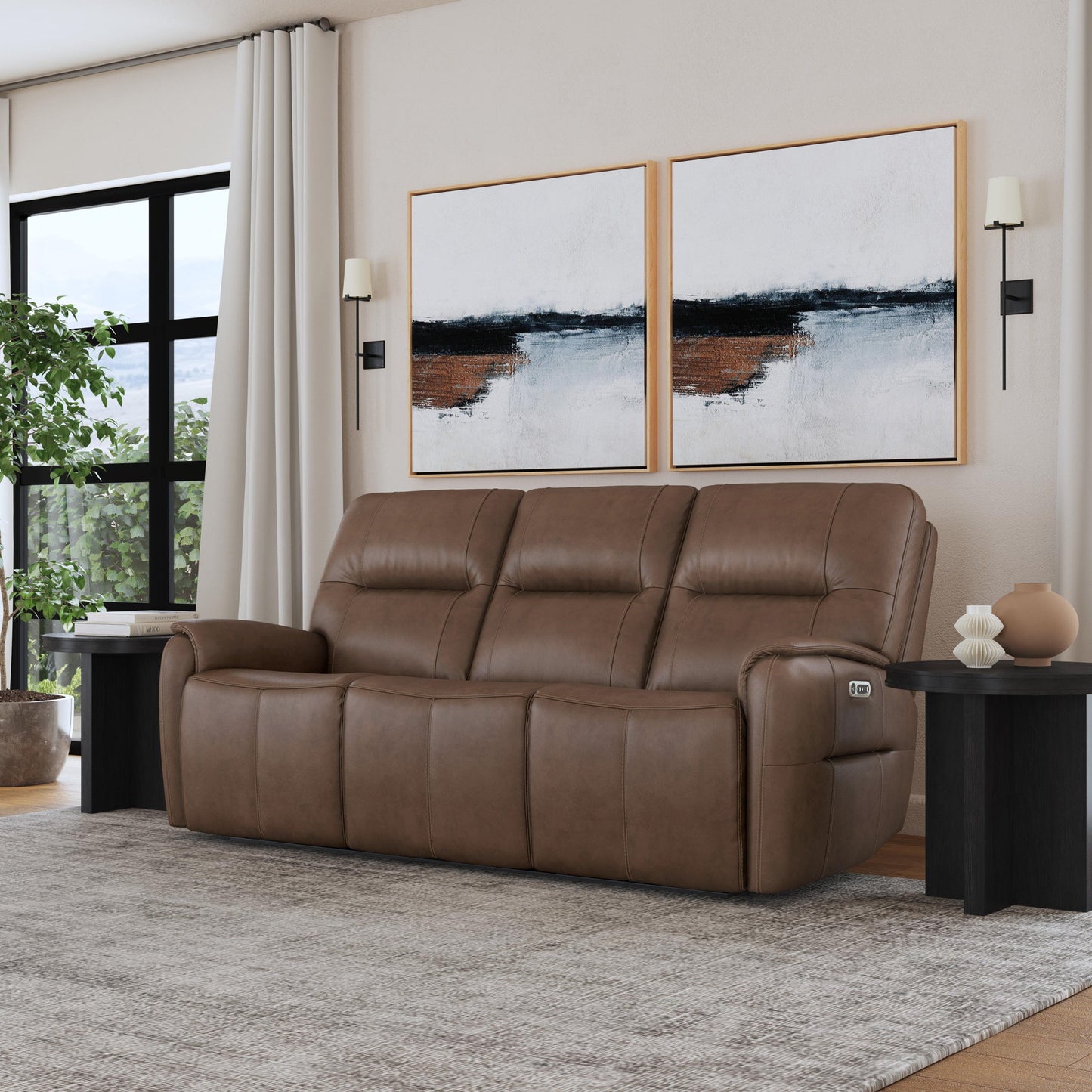 Wilson - Power Reclining Sofa With Power Headrests