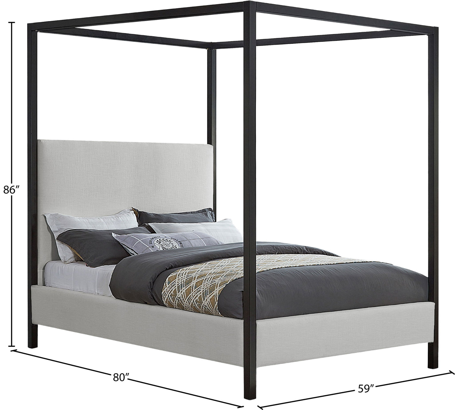 James - Canopy Bed