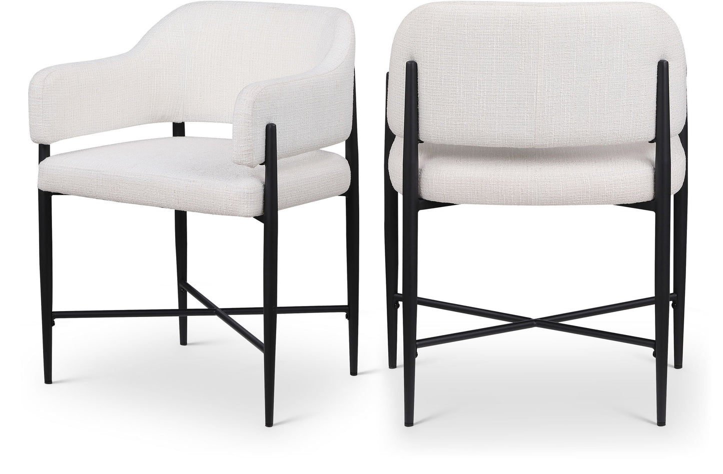 Dame - Fabric Upholstered Dining Chair (Set of 2)