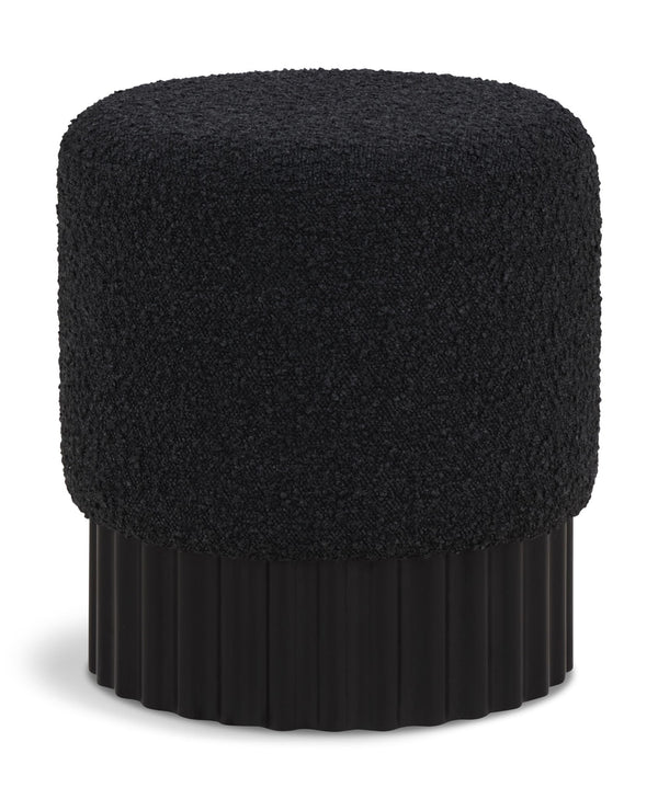 Veranda - Ottoman / Stool With Black Base