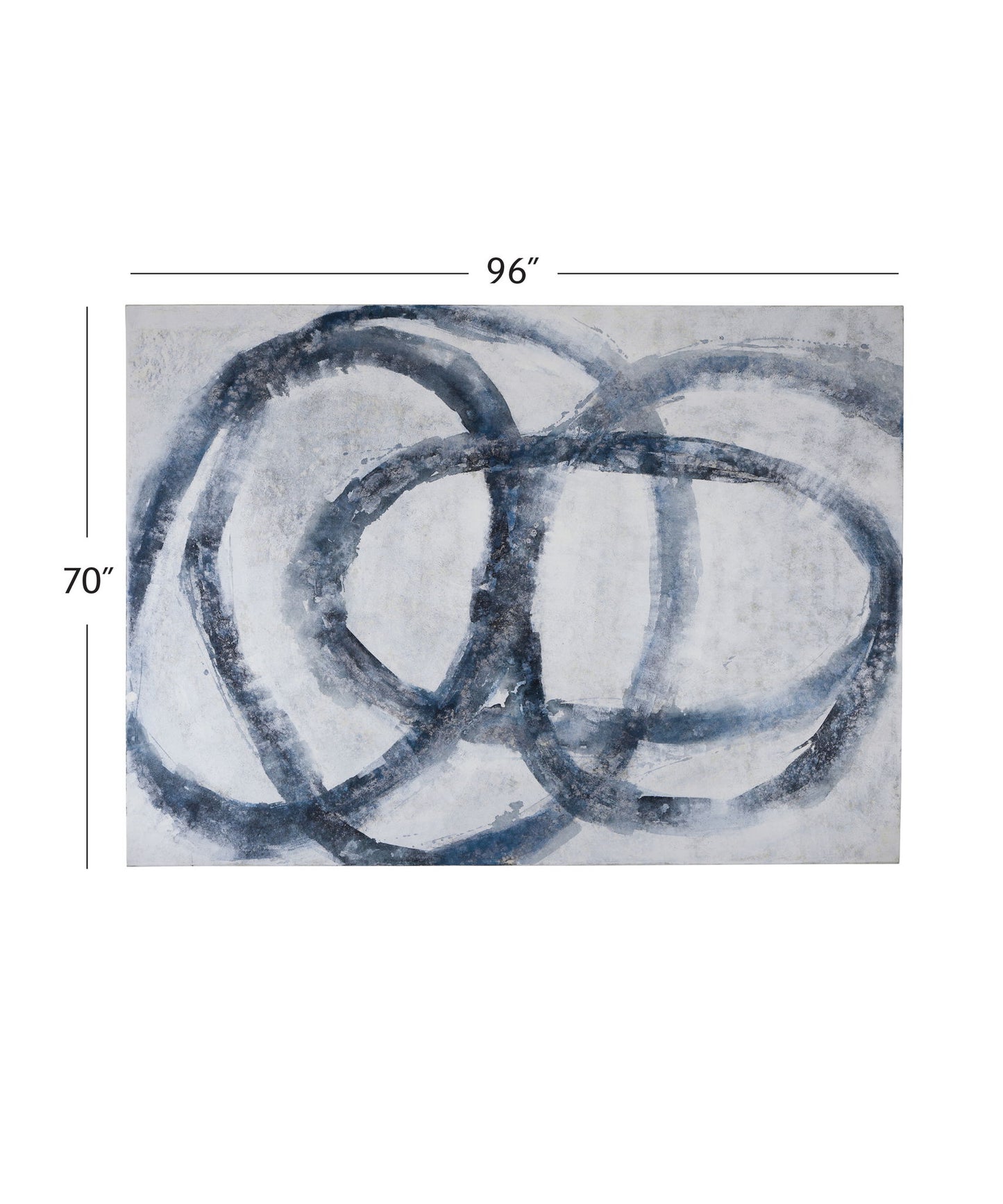 Altarium Canvas Art - White / Blue