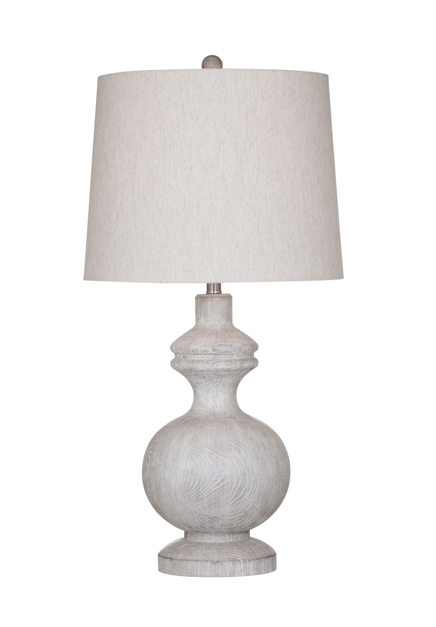 Krishina - Table Lamp - White Wash