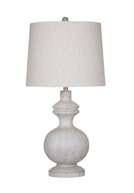 Krishina - Table Lamp - White Wash