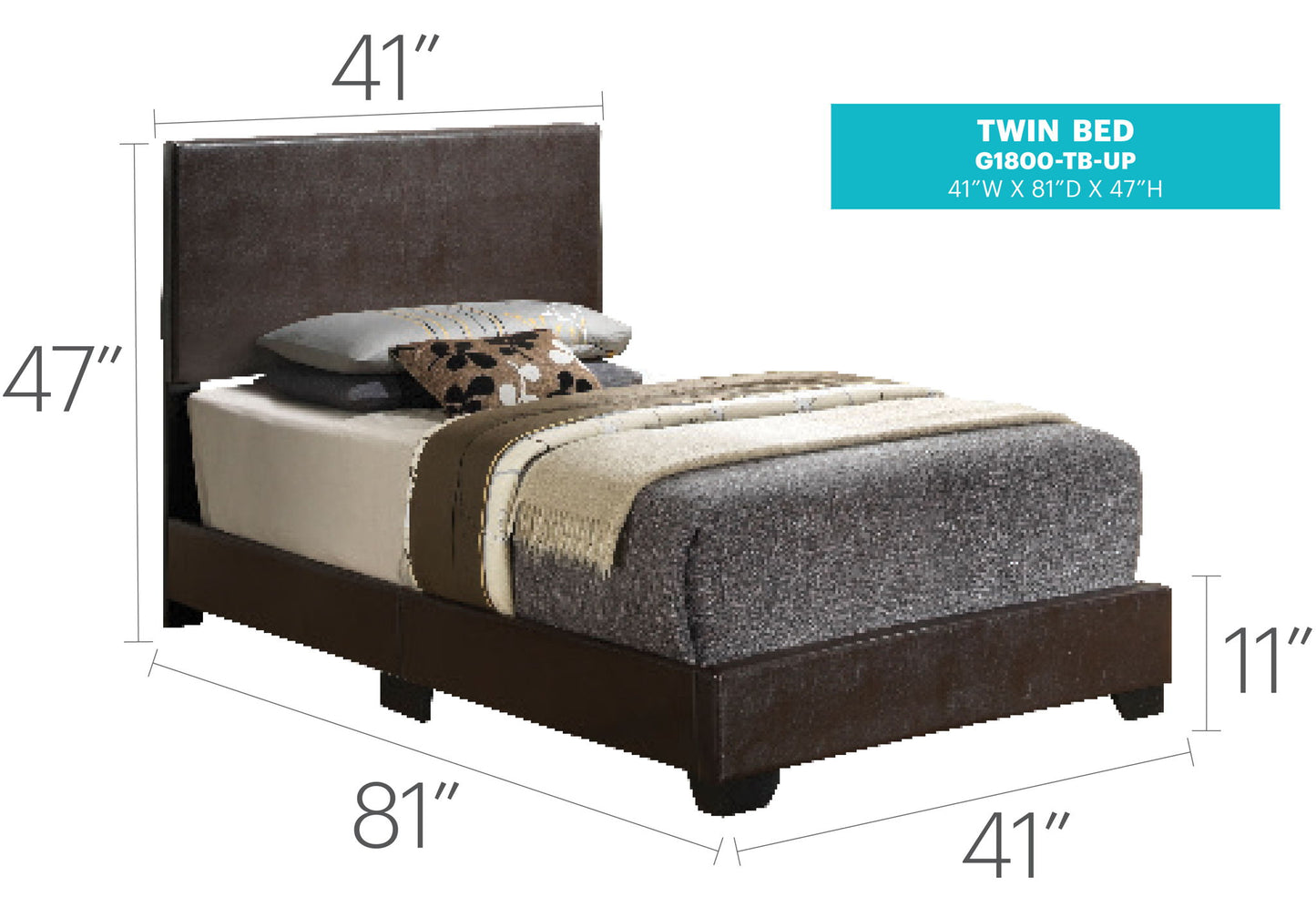 Glory Furniture - Aaron - Bed