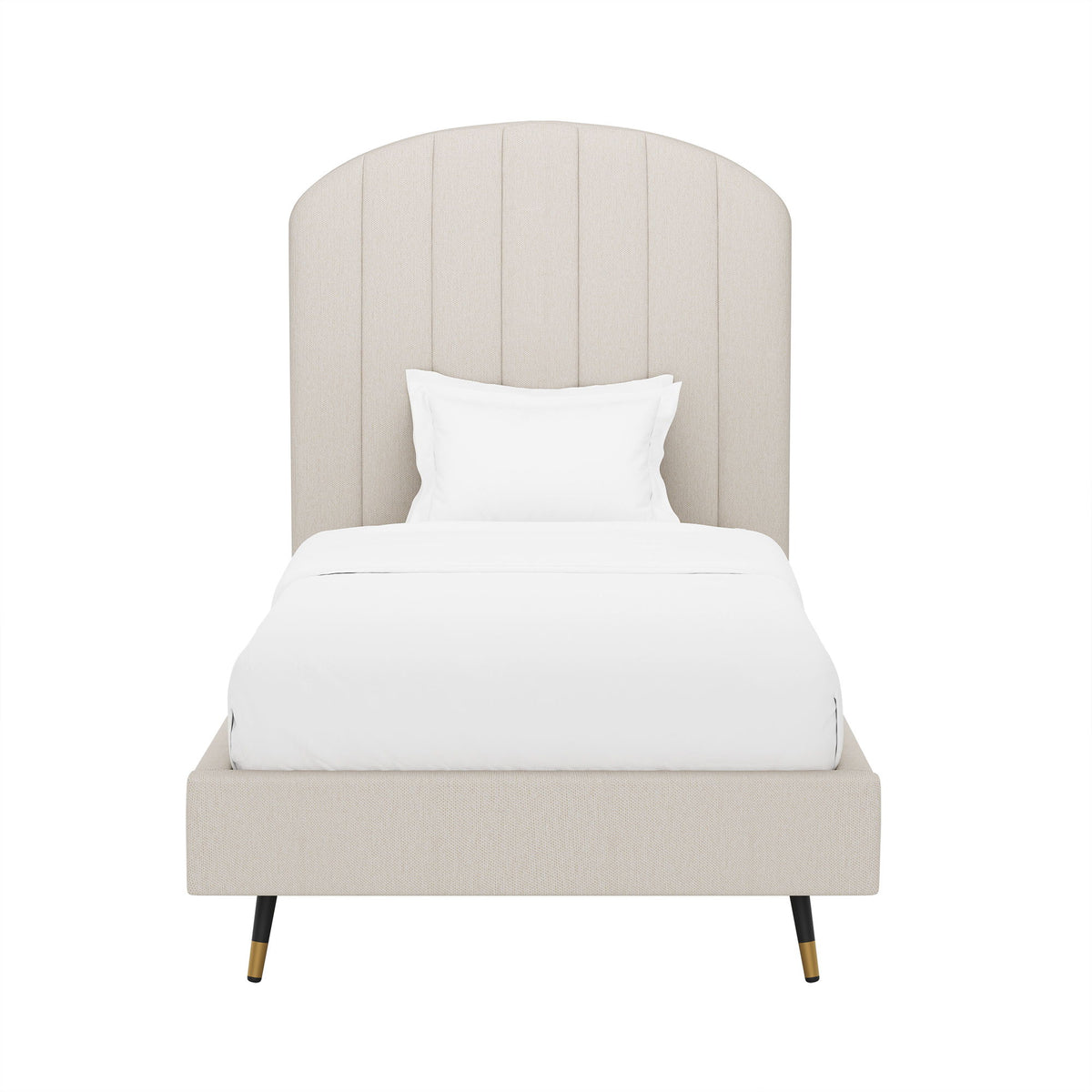 Liraine - Arched Channel Upholstered Bed