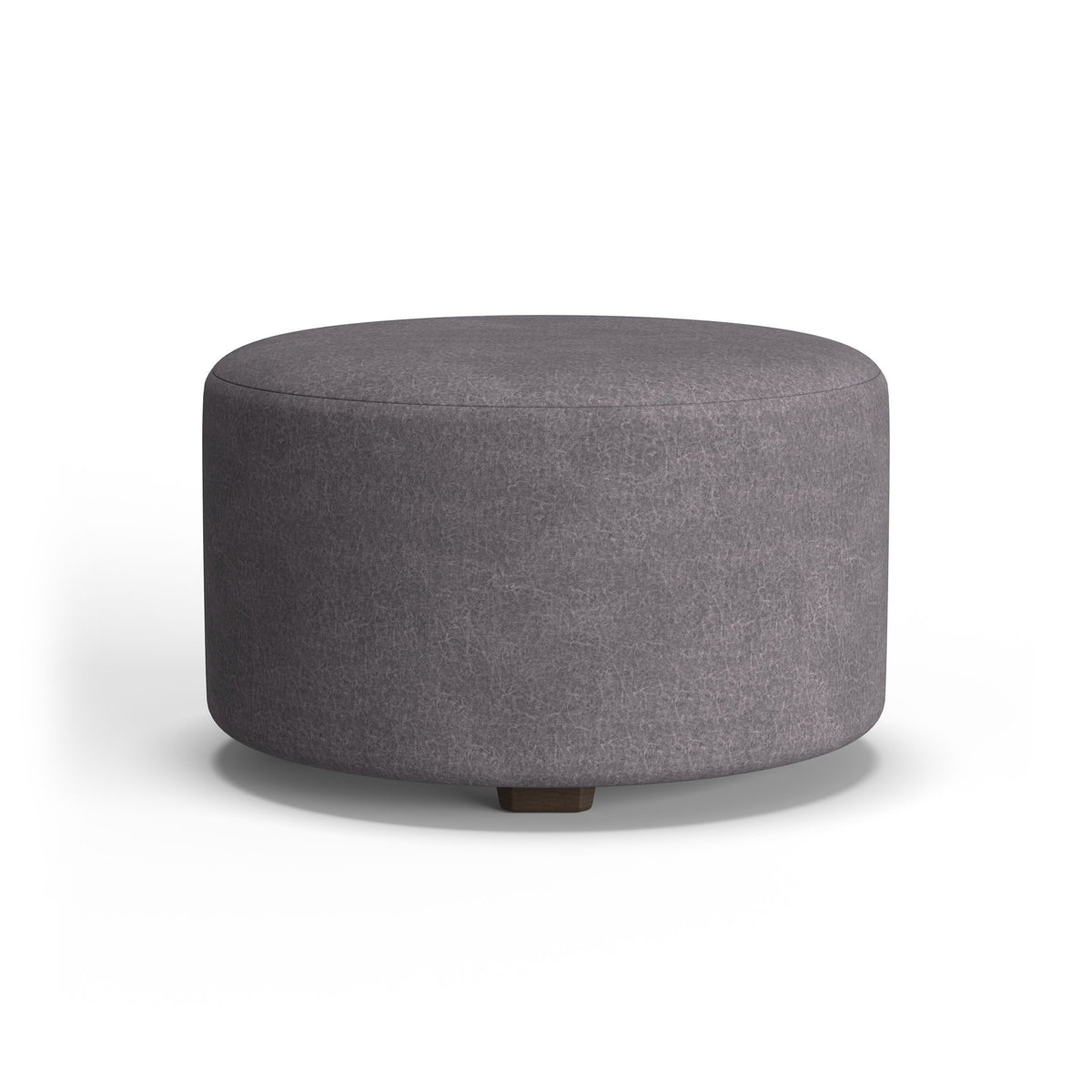 Pouf - Fabric Cocktail Ottoman - Olive