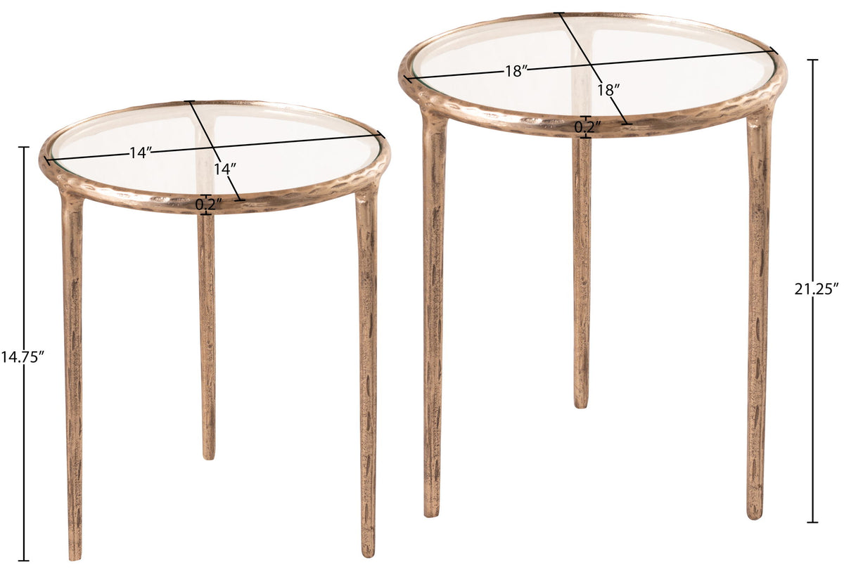 Evren - 2 Piece Nesting End / Side Table