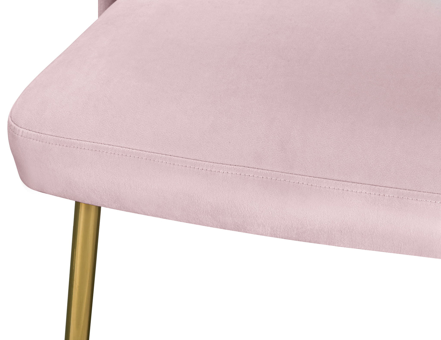 Logan - Dining Chair (Set of 2) - Gold Legs