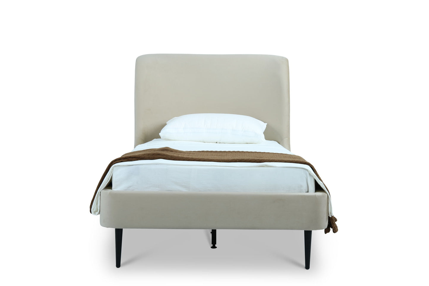 Manhattan Heather - Bed With Black Legs