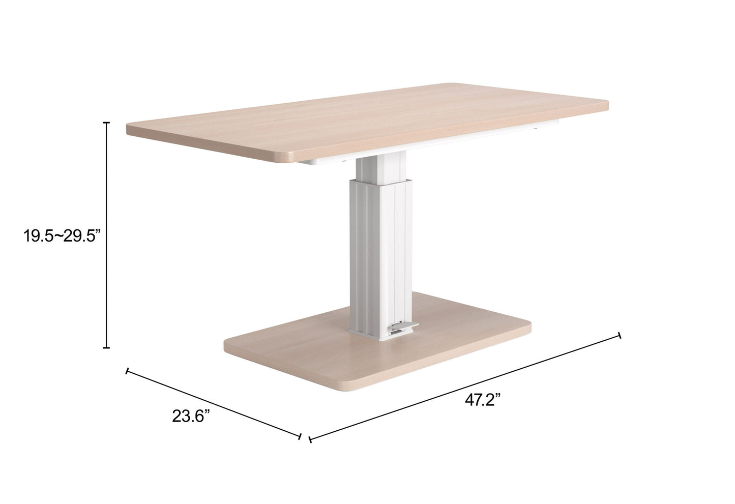 Brule - Adjustable Dining Table