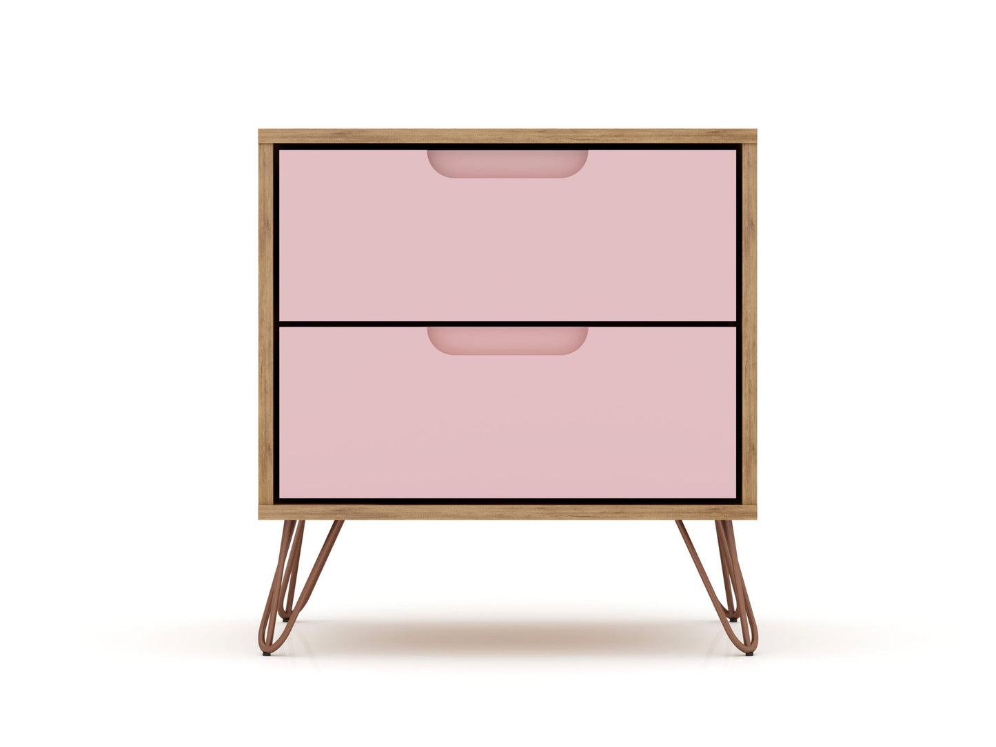 Manhattan Rockefeller - 2-Drawer Nightstand
