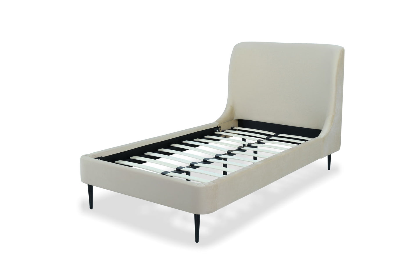 Manhattan Heather - Bed With Black Legs