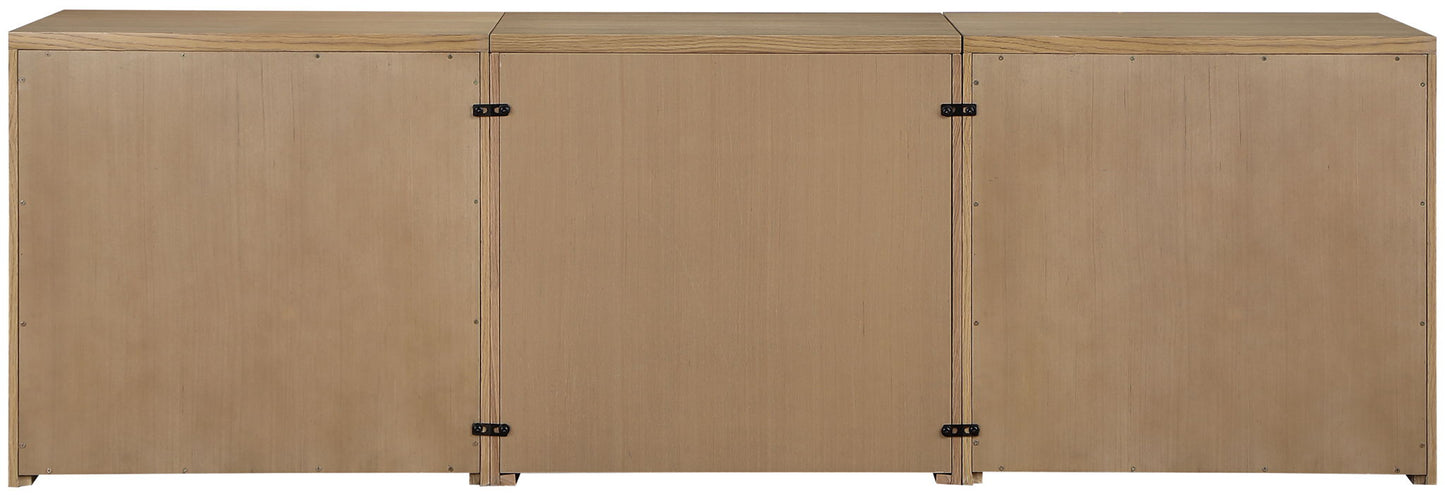 Vero - Solid Wood And Oak Venee Sideboard/Buffet