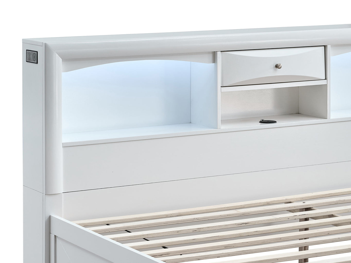 Glory Furniture - Marilla - Storage Bed With Lighting