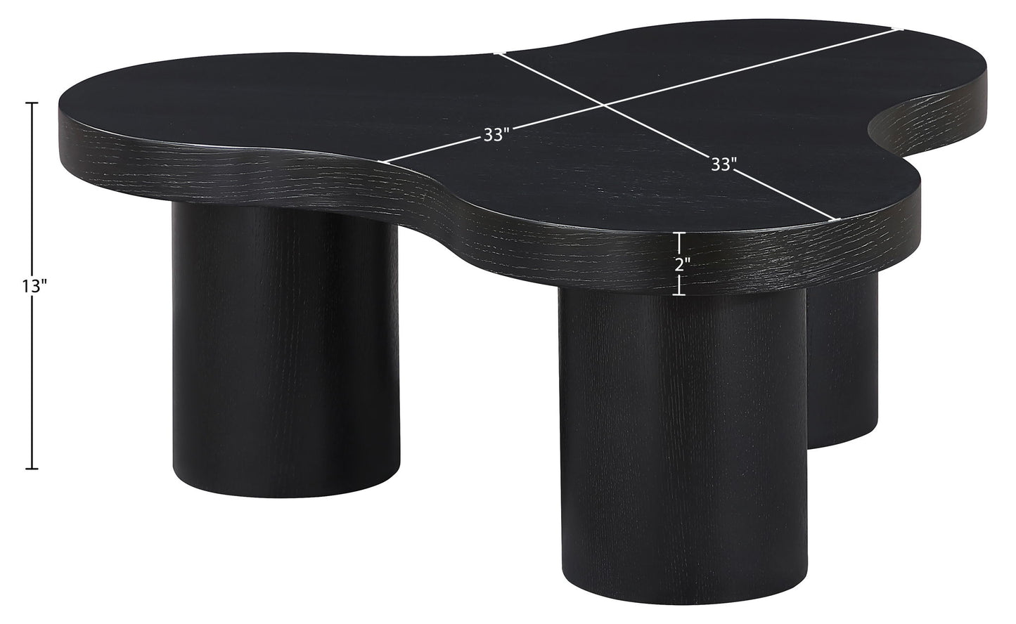 Cove - Oak Veneer And Solid Wood Coffee Table