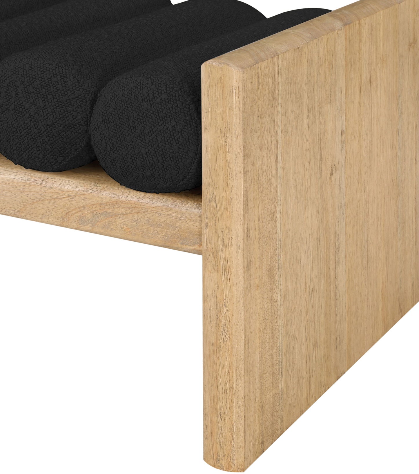 Waverly - Bench With Natural Frame
