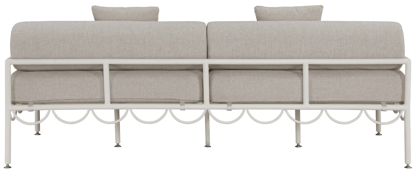 Portofino - Resilient Water Repellent Fabric 85.75" Upholstered Outdoor Patio Sofa