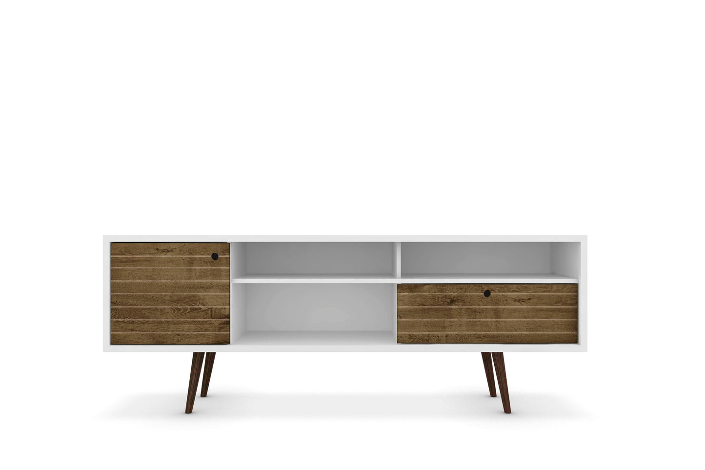 Manhattan Liberty - 71" TV Stand With White Frame